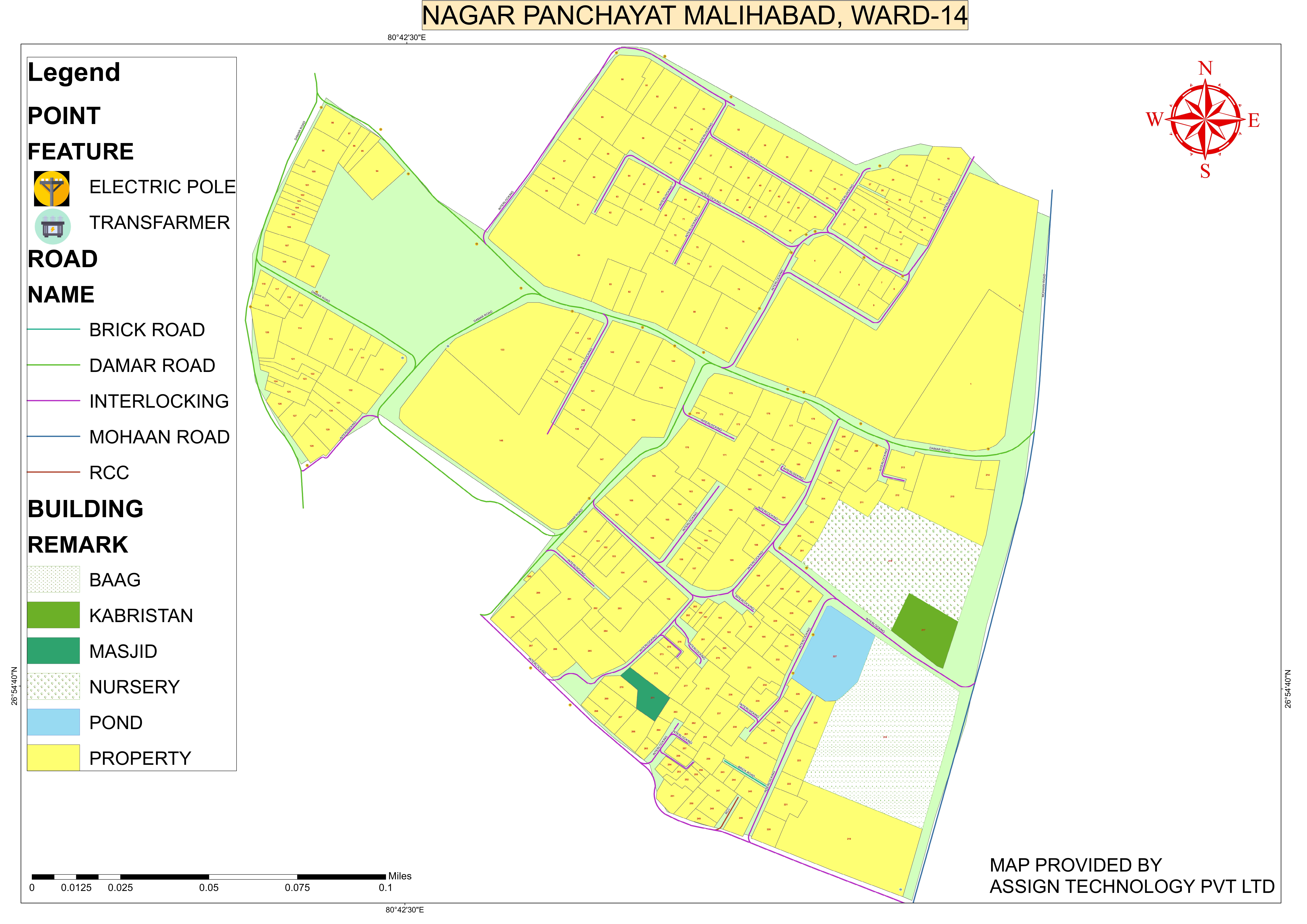 Map of Ward 1